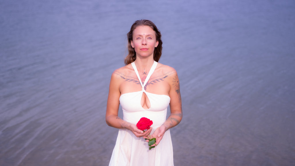 Robe Prêtresse de l'eau en coton