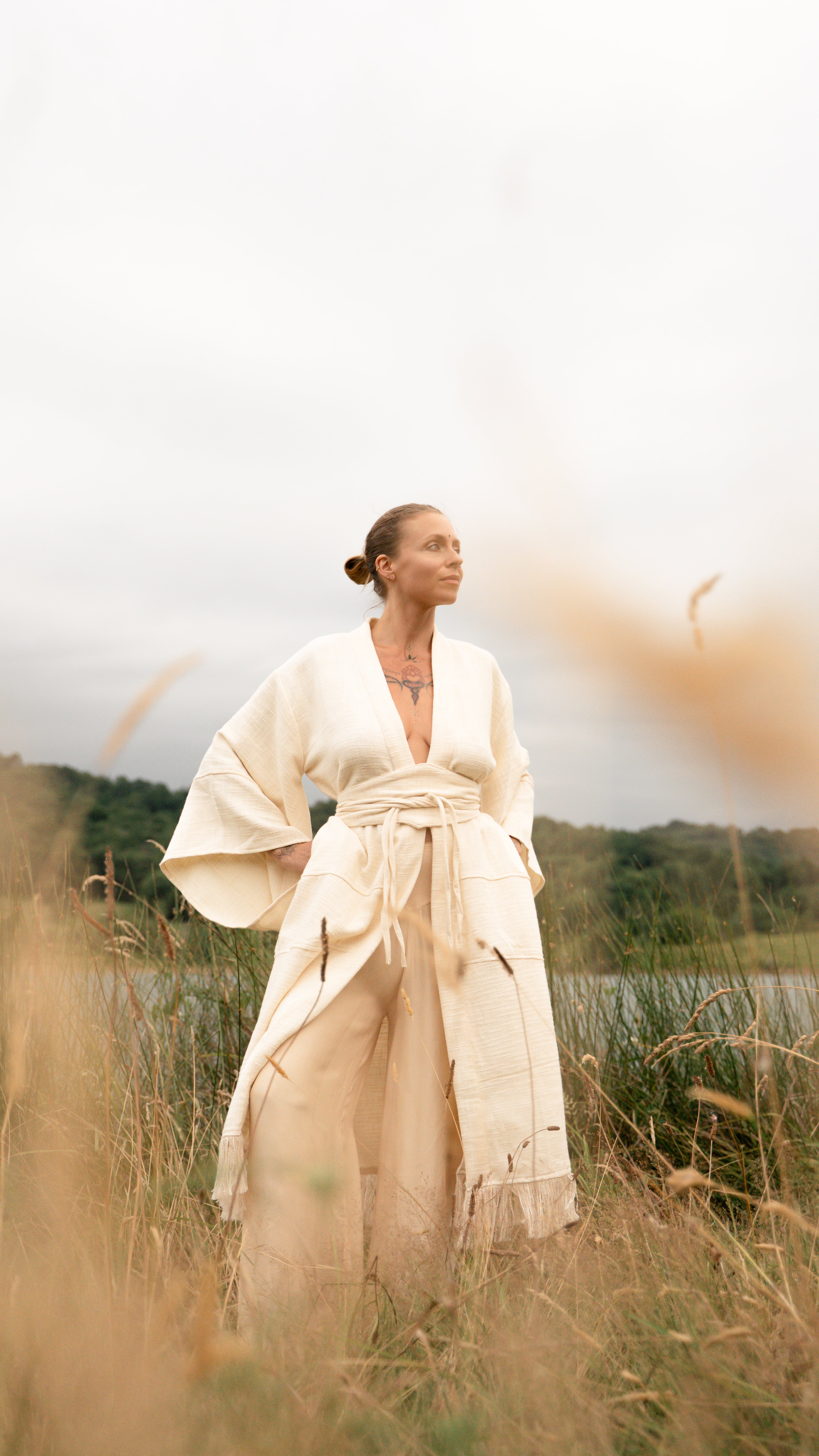 Kimono Zenshin Sergé de Coton Epais