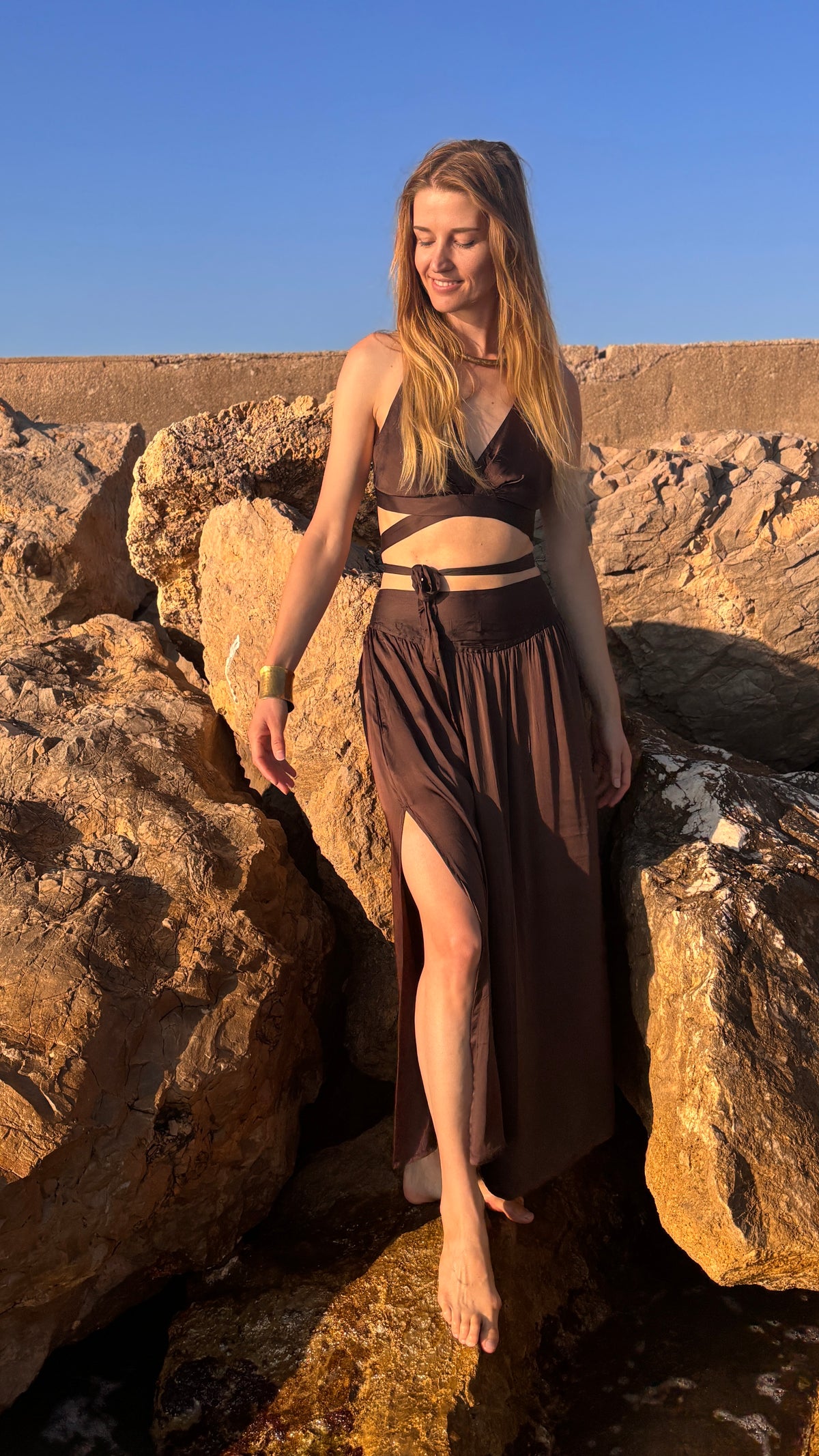 Top Muse soie et viscose