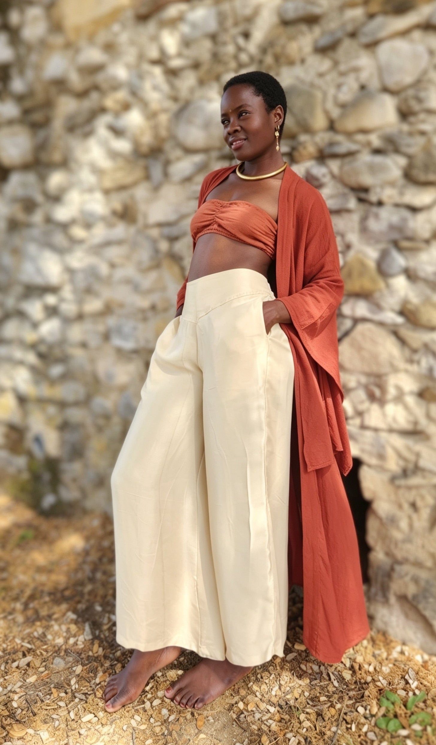 Pantalon Ambassadrice en Tencel